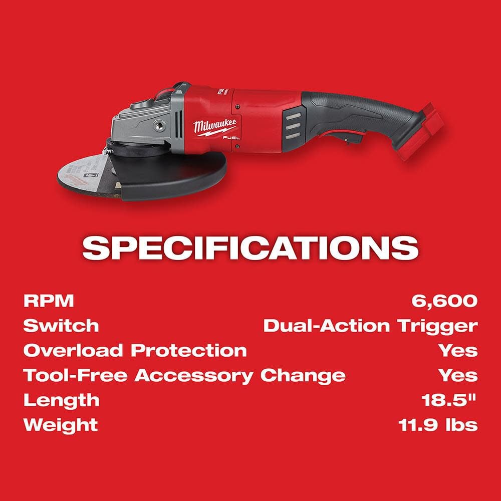 Milwaukee M18 Fuel 7 In 9 In Large Angle Grinder Bare Tool 2785 20 Simolary simolary.com 12