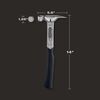 Stiletto TRIMBONE 10oz Titanium Finish Hammer, small image number 3