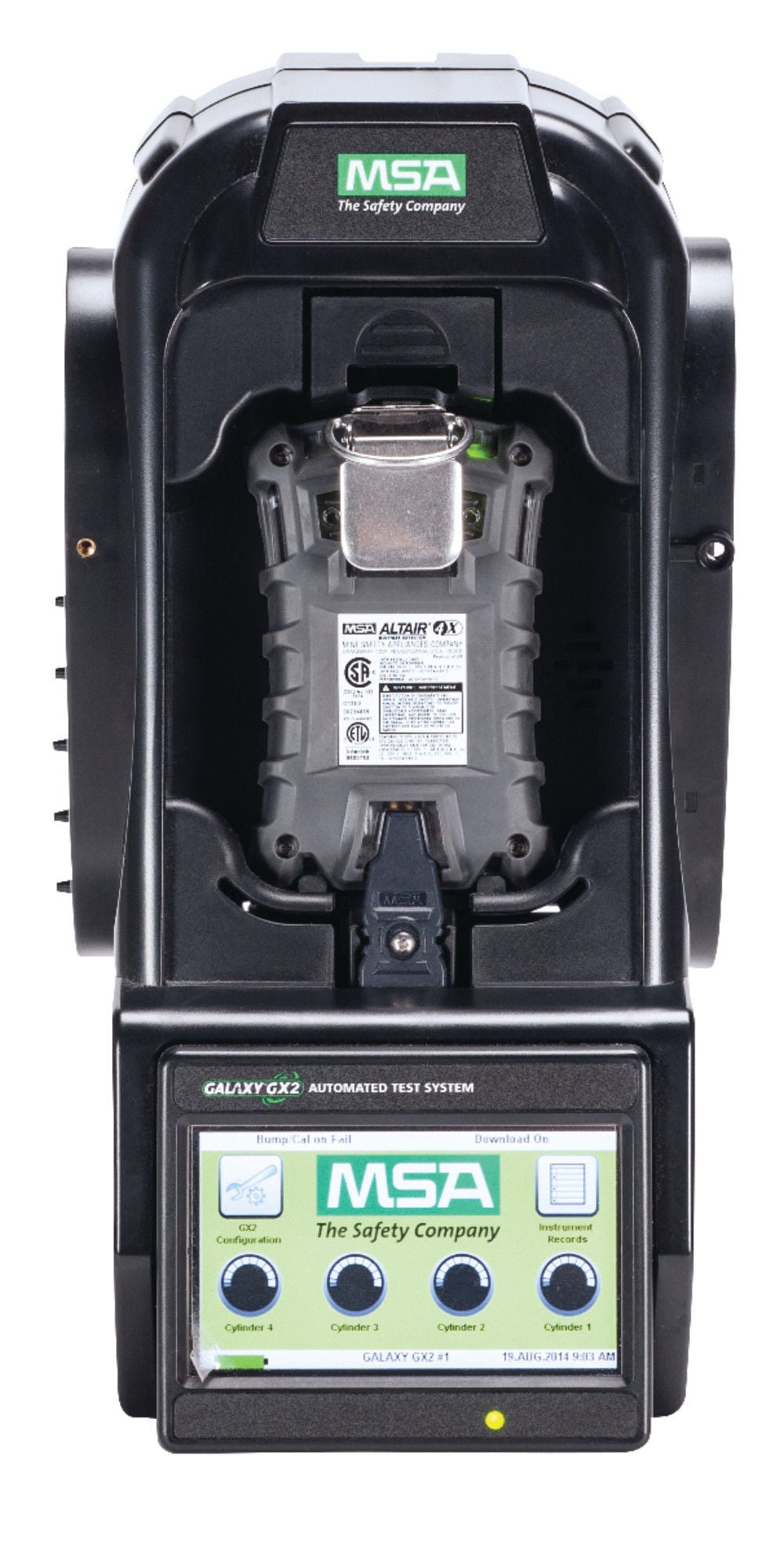 MSA Safety Works Galaxy GX2 ALTAIR Gas Detector 4/4X 1 Valve Charging NA Charger, large image number 1