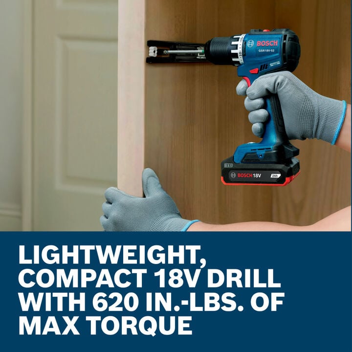 Bosch 18V Drill/Driver Kit, 2 Batteries, large image number 6