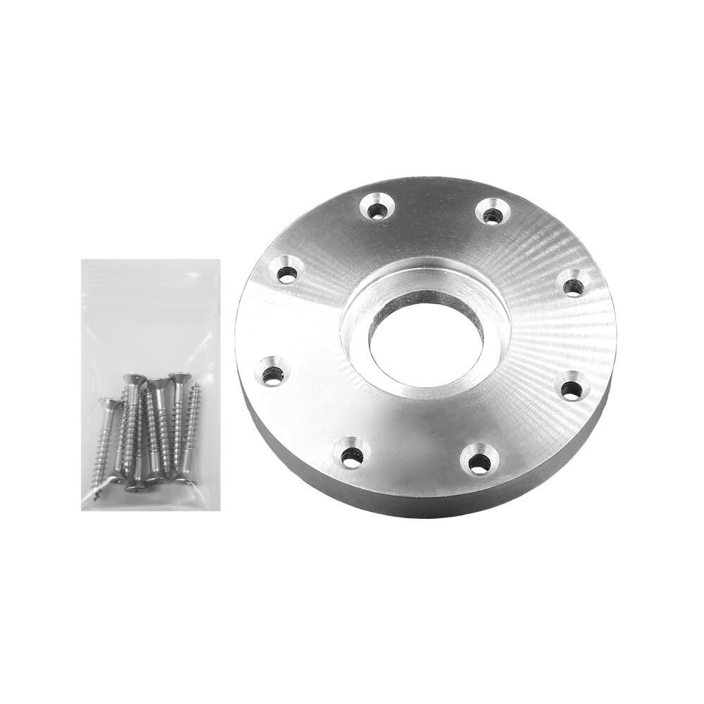 Easy Wood Tools 4 1/2 Inch Cold Rolled Steel Chuck Mounted Easy Faceplate Ring, large image number 1
