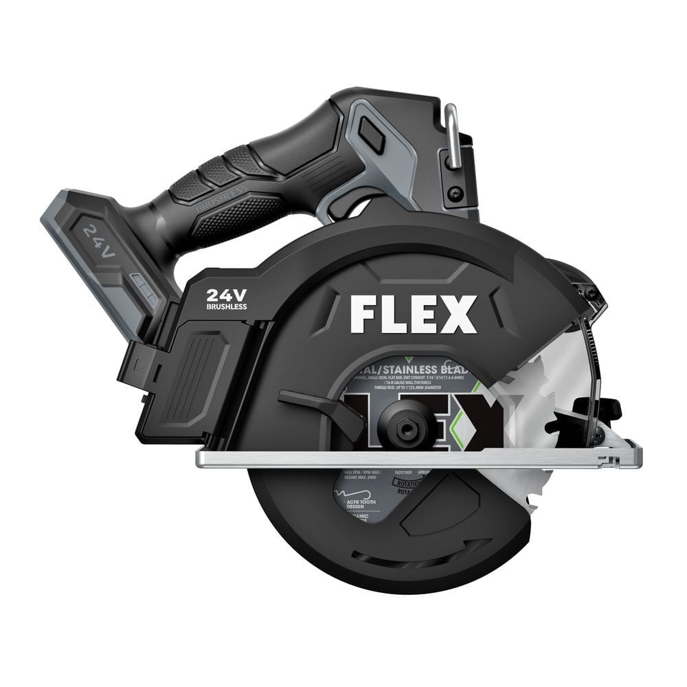 FLEX 5-7/8 Inch Metal Cutting Circular Saw, Bare Tool, large image number 4