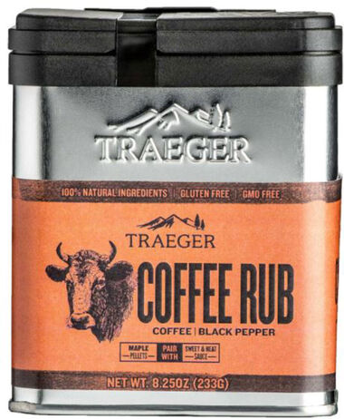 Traeger Coffee and Black Pepper Seasoning Rub 8.25 oz.