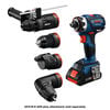 Bosch 18V EC 5 In 1 Drill/Driver Kit Flexiclick Reconditioned, small image number 3