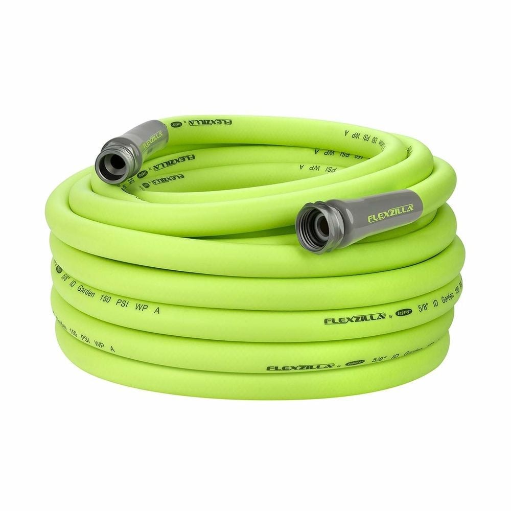 Flexzilla 5/8in x 75' ZillaGreen Garden Hose with 3/4in GHT ends, large image number 1