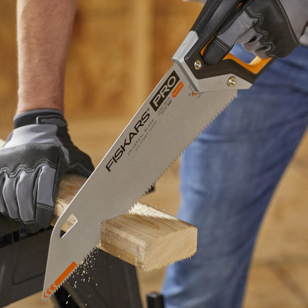 Fiskars Pro Power Tooth 15in Universal Hand Saw, large image number 7