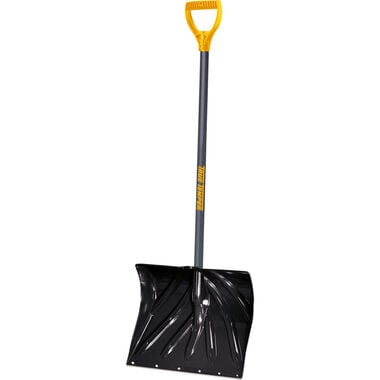 True Temper 18in Snow Shovel Poly Combo with D-Grip