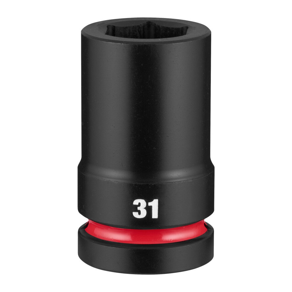 Milwaukee SHOCKWAVE Impact Duty 1 Inch Drive 31mm Deep 6 Point Socket - 49-66-6625
