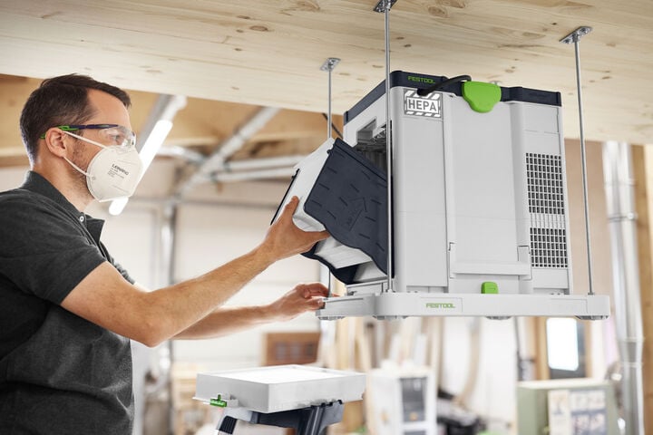 Festool SYS-AIR HEPA 15.6 Inch 264.8 CFM 200W Corded Air Filter, large image number 4