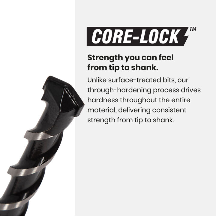 Spyder 3/4 Inch x 6 Inch Carbide-Tipped Impact Shank Hammer Drill Bit, large image number 4