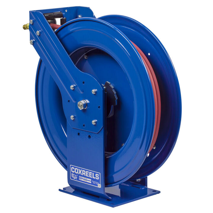 Coxreels Supreme Duty Spring Rewind Hose Reel for Air/Water 3/8in I.D. 100' Hose 300 PSI, large image number 3