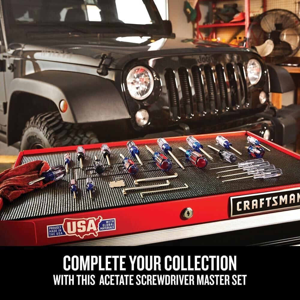 CRAFTSMAN Acetate Screwdriver Master Set, 42 Piece, large image number 7