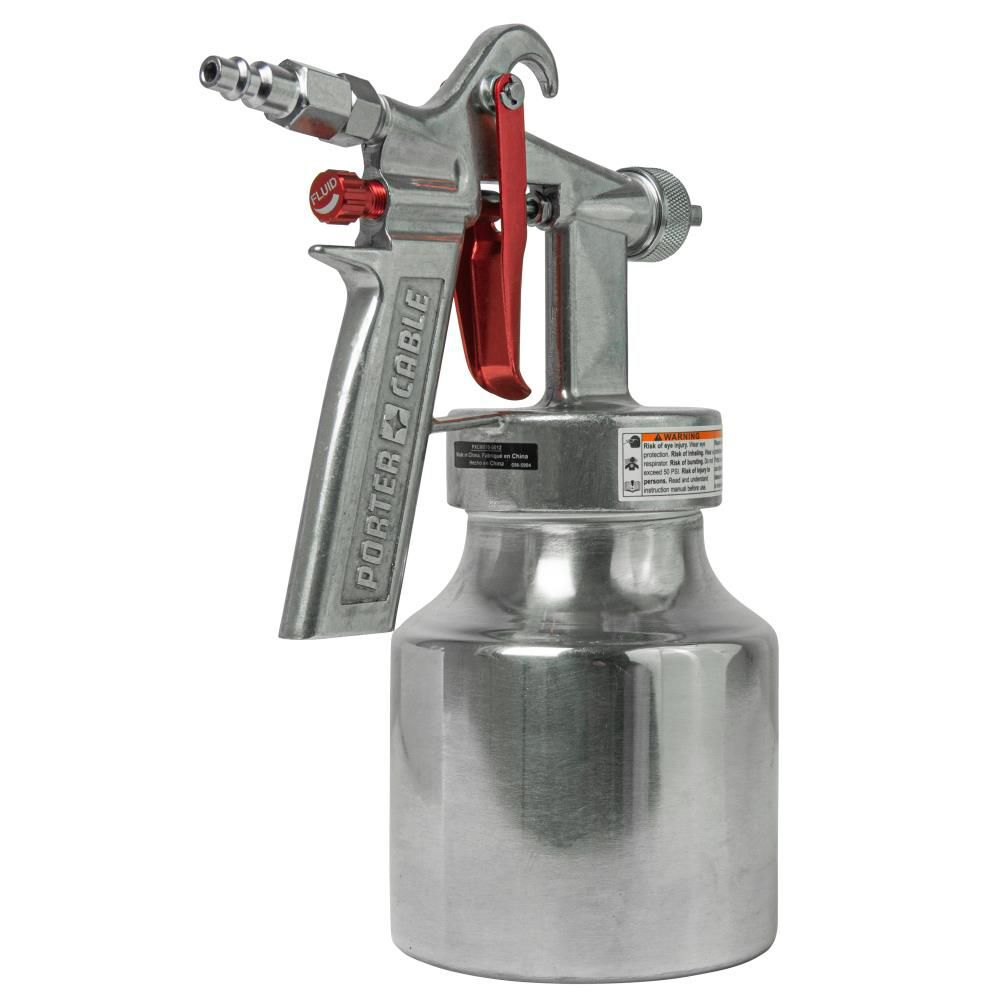 Porter Cable 1 Quart 50 PSI Basic Spray Gun, large image number 4