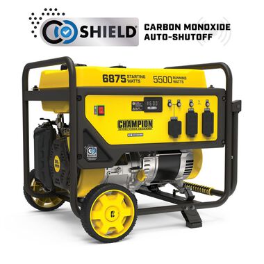 Champion Power Equipment 5500-Watt Portable Generator with CO Shield