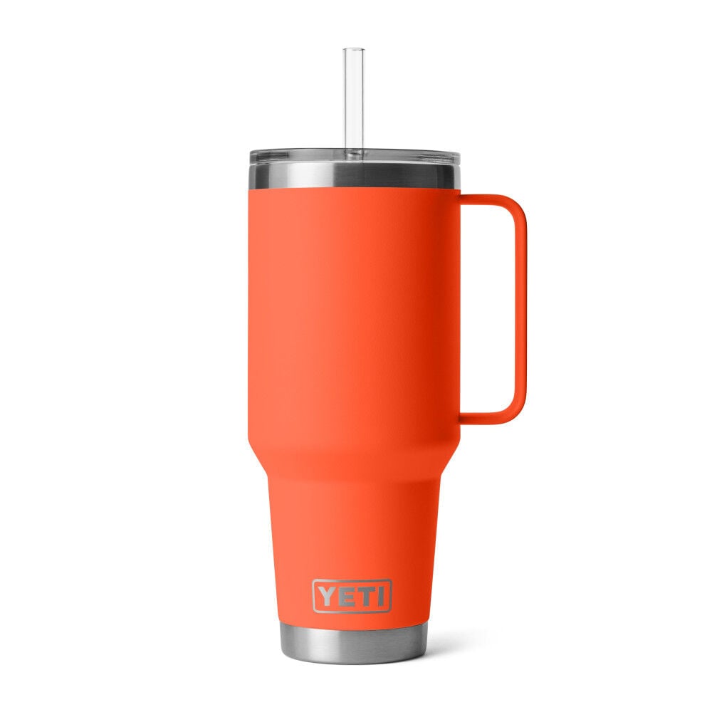 YETI Rambler 42 Oz Straw Mug with Straw Lid Papaya – 21071504862