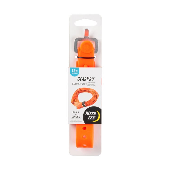 Nite Ize GearPro Utility Strap 12in Bright Orange
