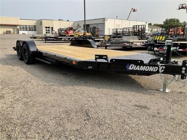 Diamond C 18 Ft. x 83 In. Wood Floor Car Hauler GTF, large image number 2
