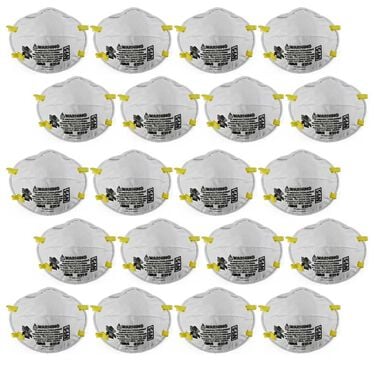 3M 8210 N95 Safety Mask Disposable 20 Pack