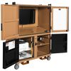 Knaack DataVault 150 Lbs Steel Mobile Digital Plan Station with 40 Inch TV Monitor & Laser Printer, small image number 3