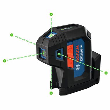 Bosch Green Beam Five Point Self Leveling Alignment Laser