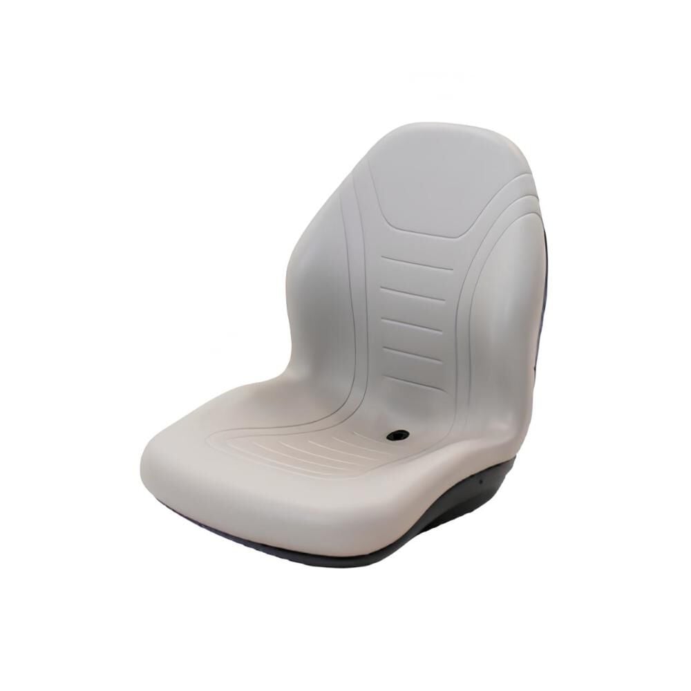 Uni Pro Vinyl Universal Mount Seat with Plastic Bucket Frame Gray, large image number 1