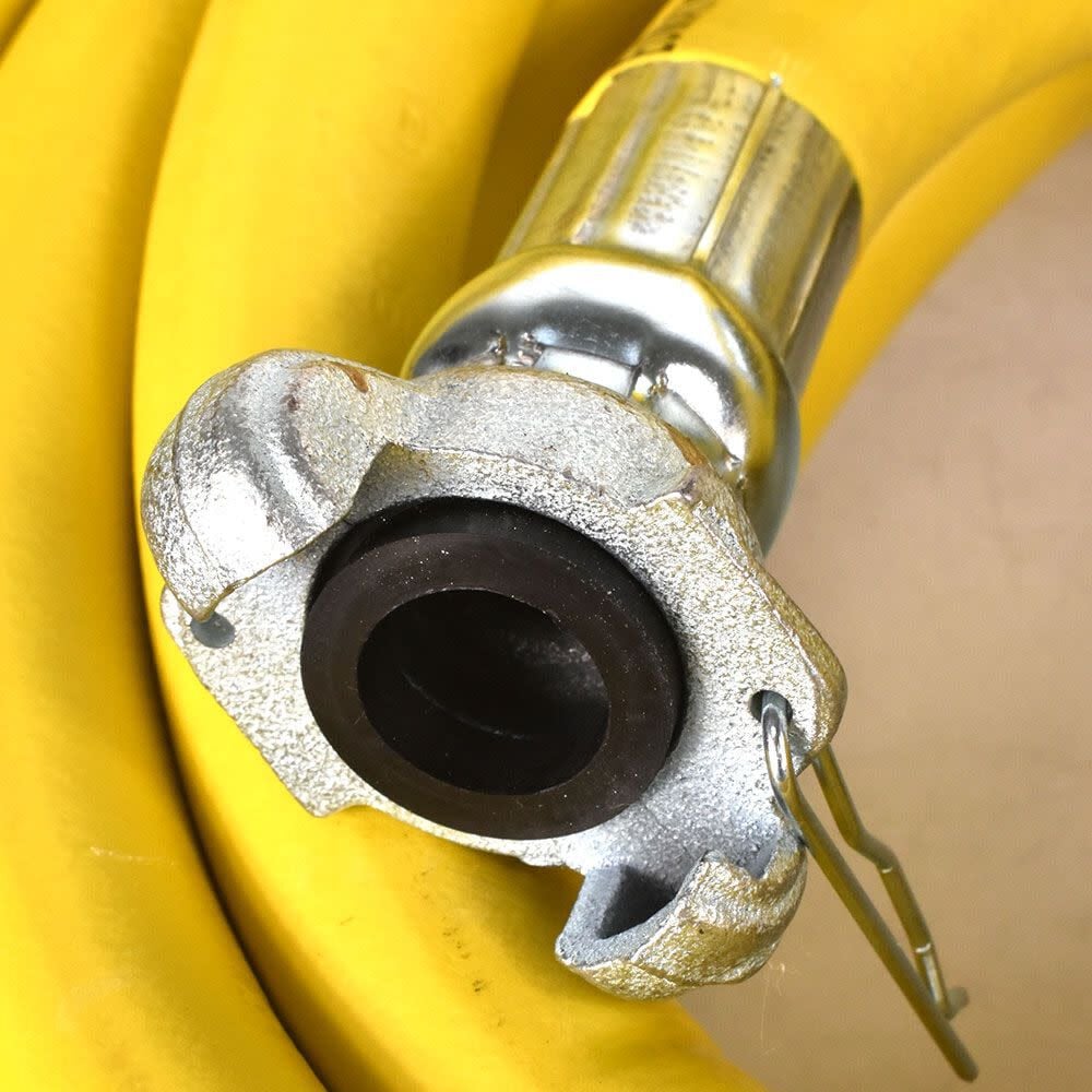 Interstate Pneumatics Jack Hammer Yellow Rubber Hose 3/4 Inch x 50ft 300 PSI, large image number 4