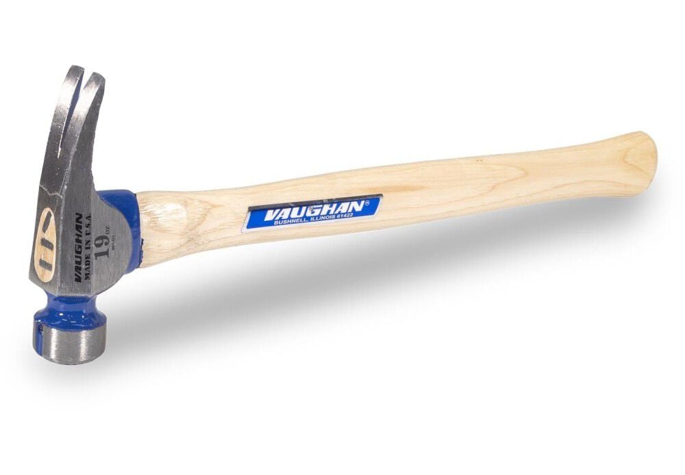 Vaughan 19 Oz Milled Face California Framer Hammer 17 Inch, large image number 1