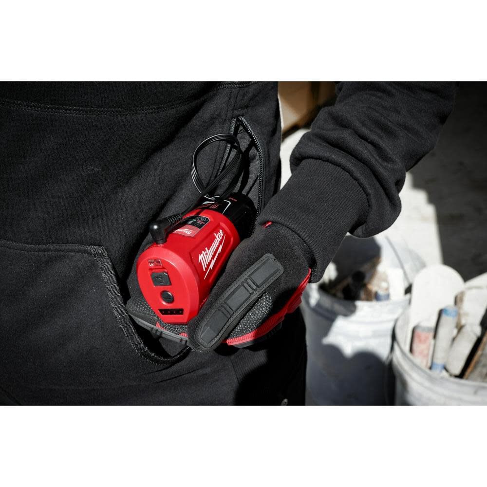 Milwaukee heated sweatshirt hotsell battery