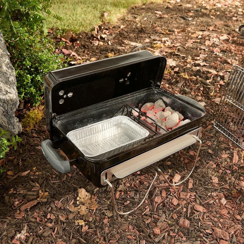 Weber Go-Anywhere 21 Inch Lightweight Charcoal Grill, Black, large image number 3