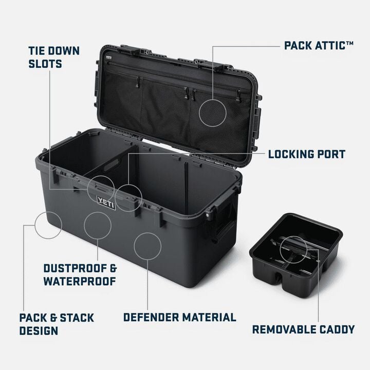 YETI Loadout GoBox 60 Gear Case Charcoal, large image number 11