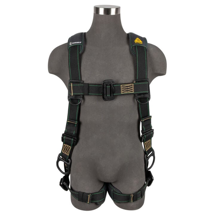 Safewaze Arc Flash Full Body Harness: DE 3D, DE MB Chest/Legs, large image number 0