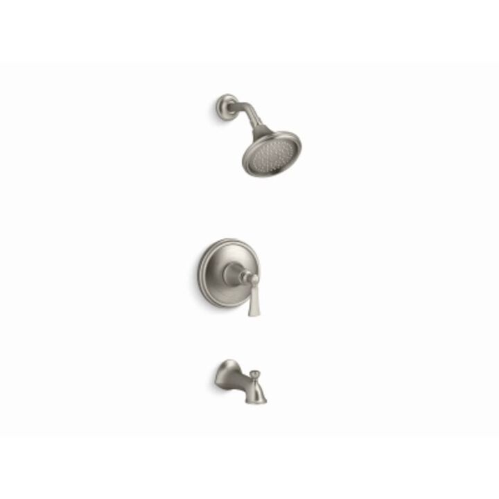 Kohler Elliston Bath & Shower Trim Brushed Nickel 1 Handle, large image number 1