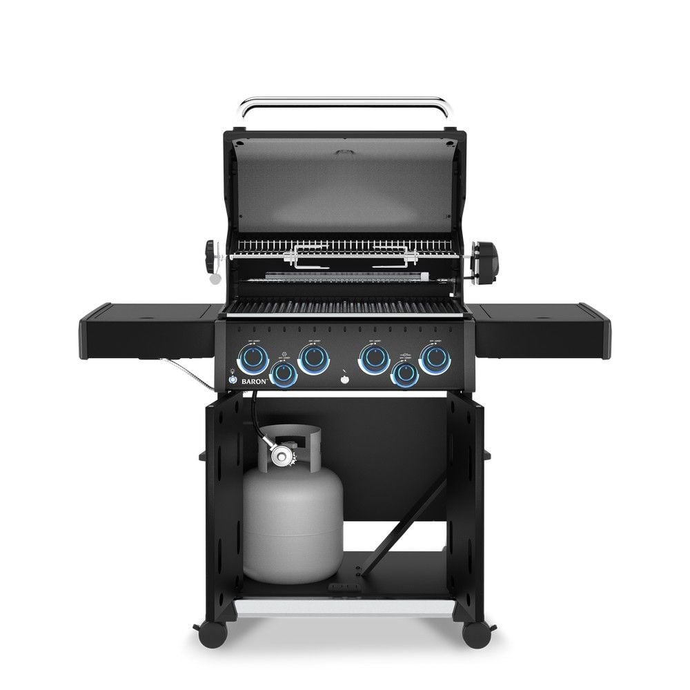 Broil King Baron 490 Pro Shadow 4-Burner Natural Gas Grill, large image number 3