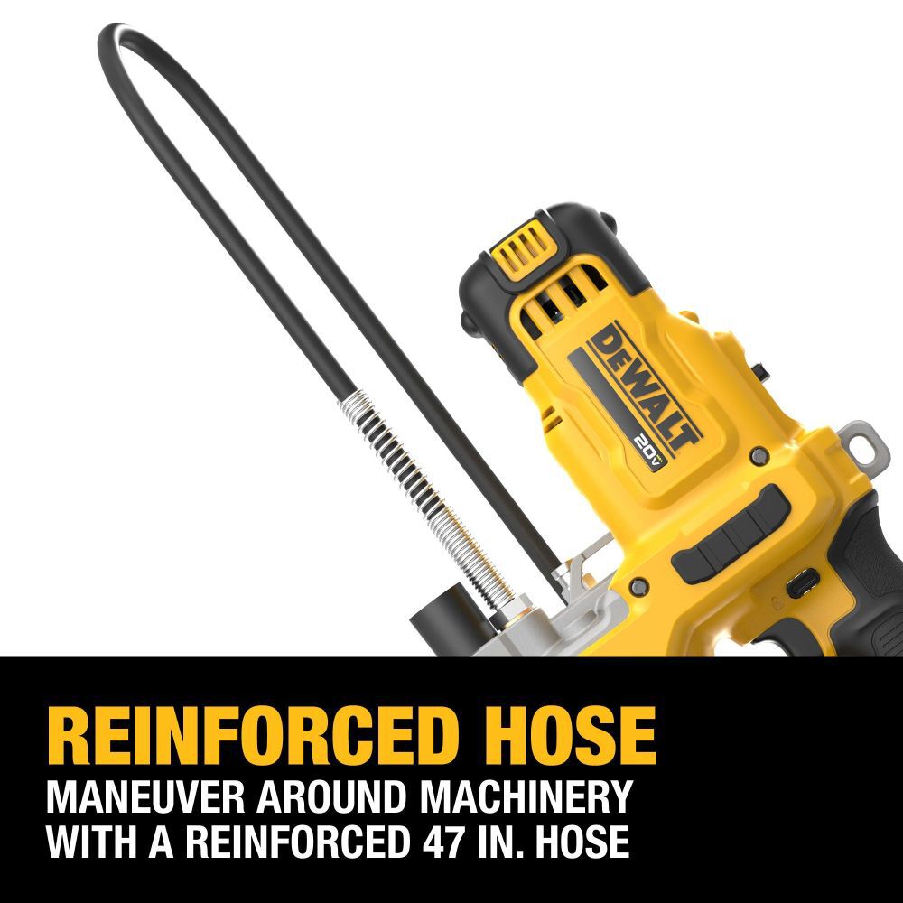 DEWALT 20V MAX 2-Speed Grease Gun (Bare Tool), large image number 7