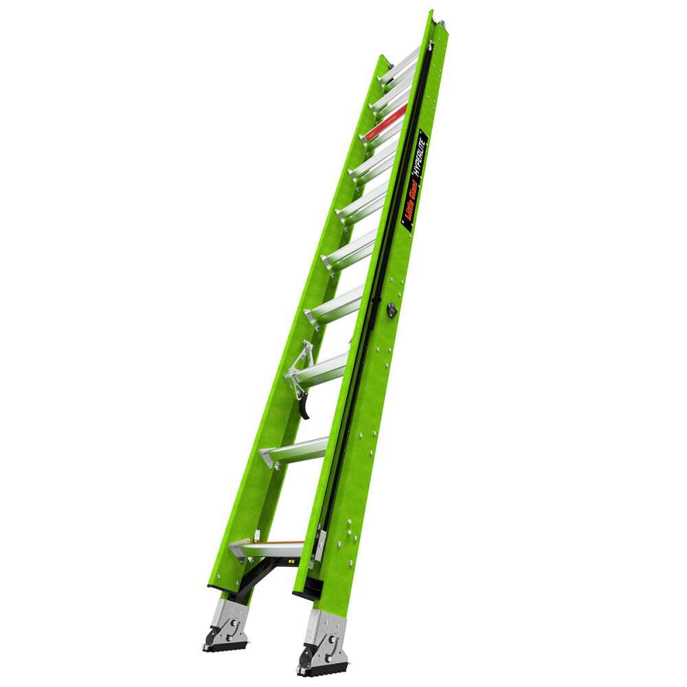 Little Giant Safety HyperLite 20 ft Type IAA Fiberglass Extension Ladder - 17920