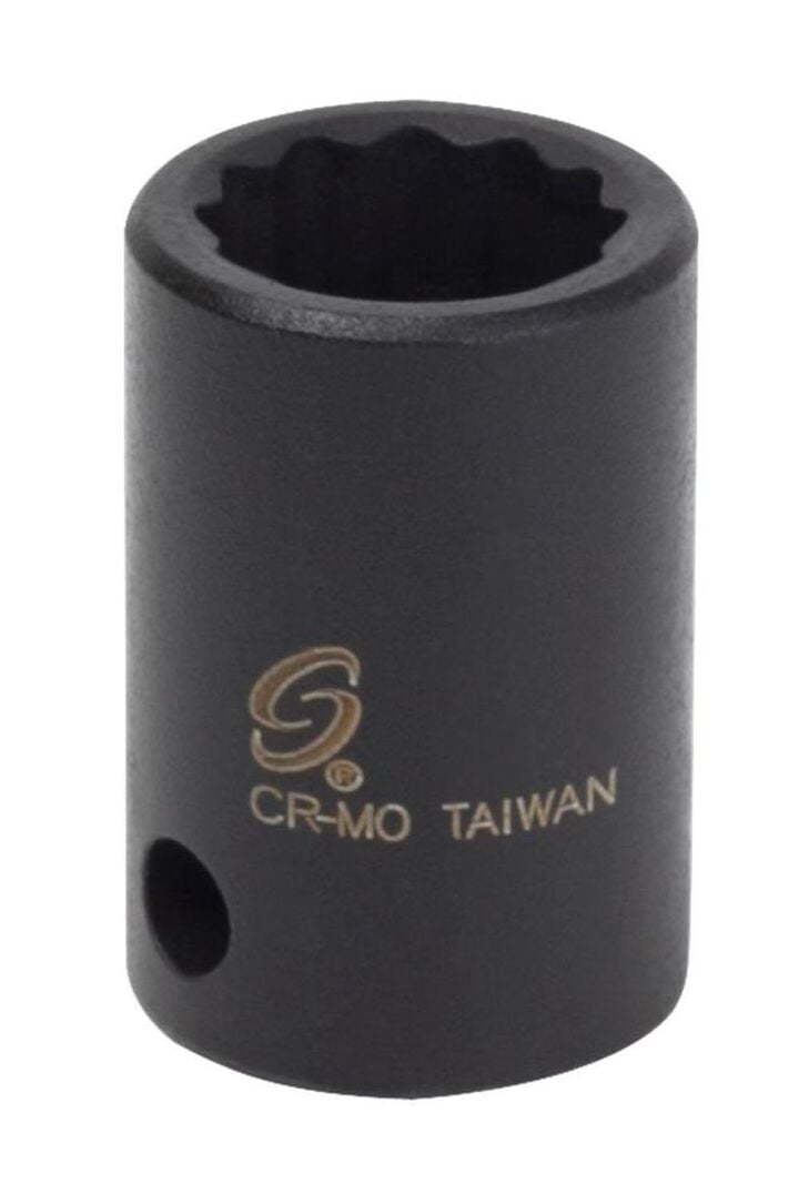 Sunex 3/8 Inch Drive 3/8 Inch 12 Point SAE Standard Impact Socket, large image number 0