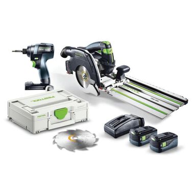Festool TID B/HKC S/FS Cordless Combo Kit with Battery & Charger