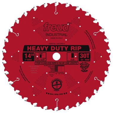Freud 14 In. x 30T Heavy-Duty Rip Blade, large image number 0