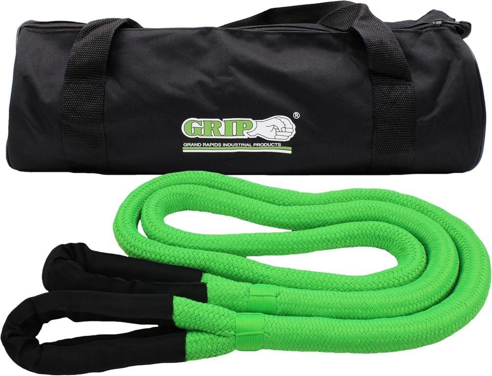 Grip On Tools 10 Ft Length x 1 Inch Green Kinetic Energy Recovery Rope, large image number 1