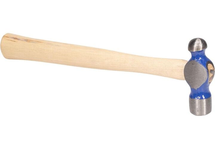 Vaughan 8 Oz Ball Pein Hammer with Hickory Handle, large image number 1