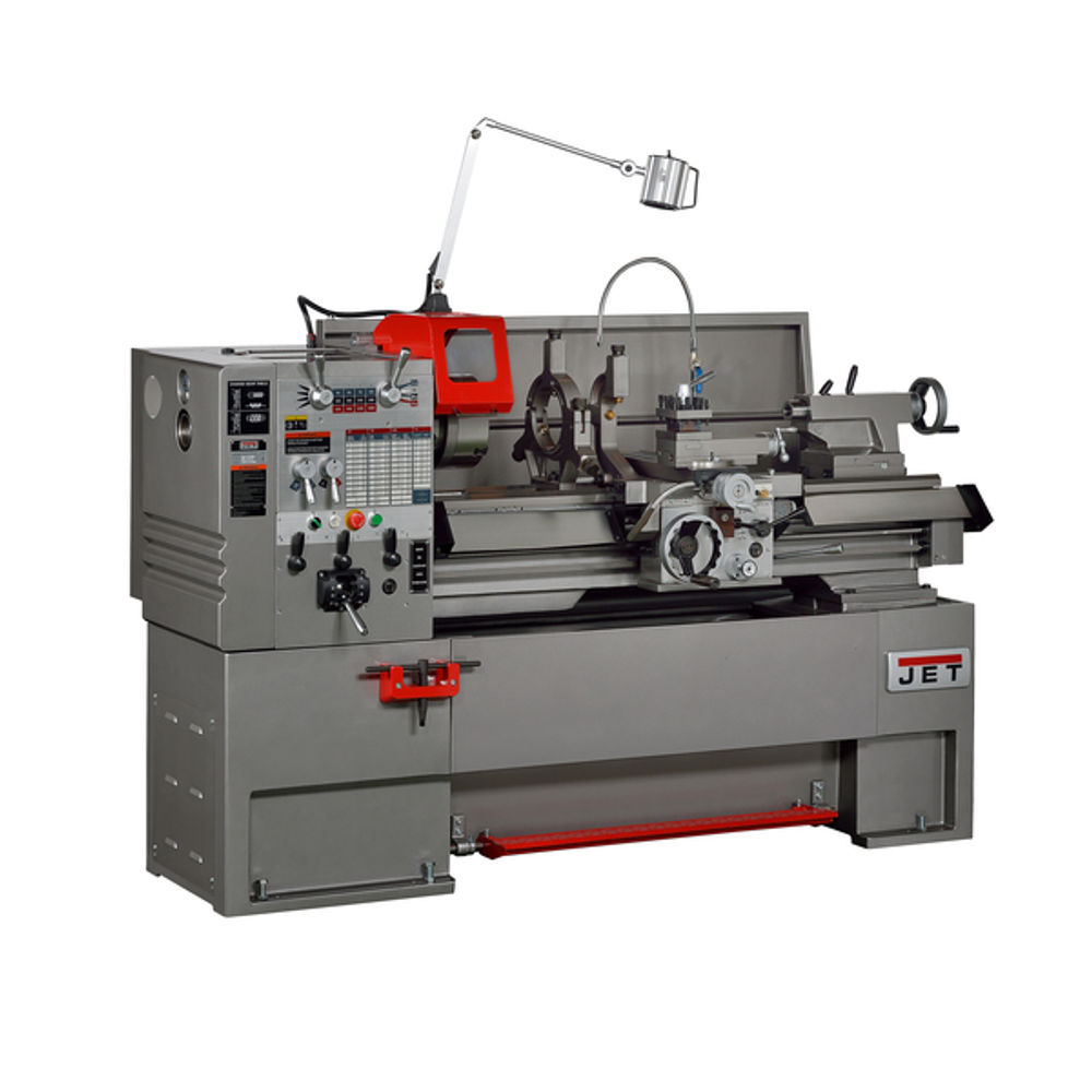 JET GH-1440ZX Large Spindle Bore Gear Head Lathe with Collet Closer, large image number 2