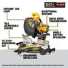 DEWALT 60V 12in Sliding Miter Saw Kit, small image number 4