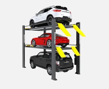 Bendpak HD-973PX Tri Level Parking Lift 9000 lbs & 7000 lbs Capacity