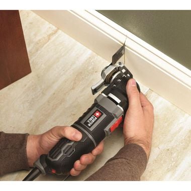 Porter Cable 3.0 Amp Corded Oscillating Multi-Tool Kit with 31 Accessories, large image number 2