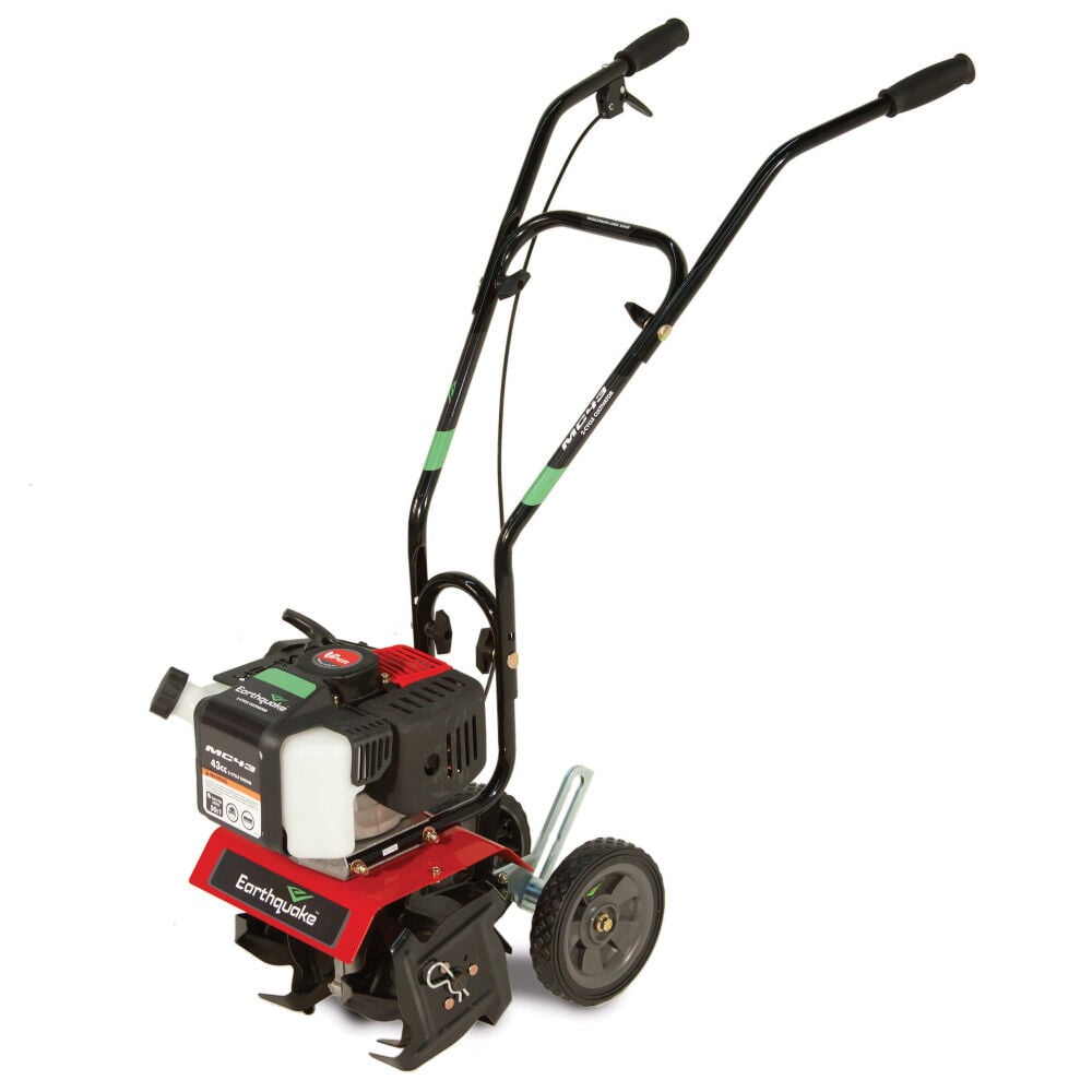 Earthquake Mini Cultivator Tiller with 43cc 2-Cycle Viper Engine – MC43