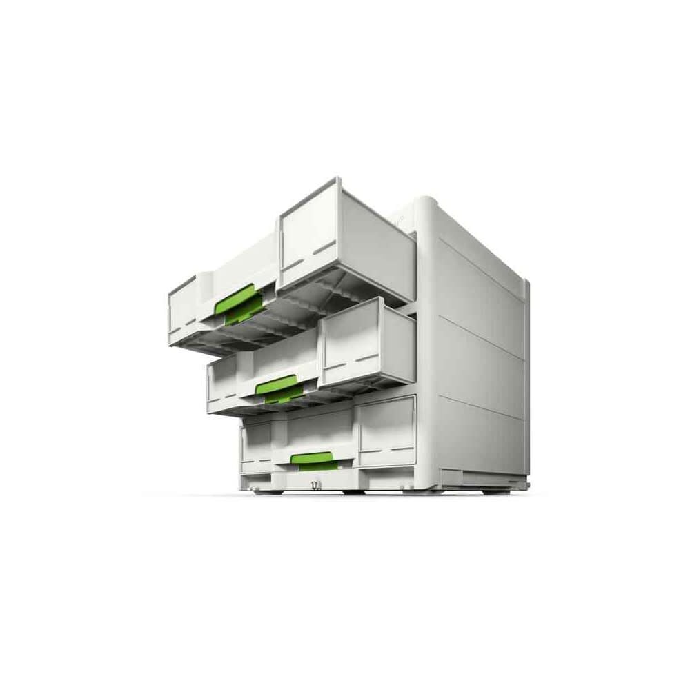 Festool SYS3-SORT/3 M 337 40 kg 396 mm x 296 mm x 330 mm Systainer, large image number 2