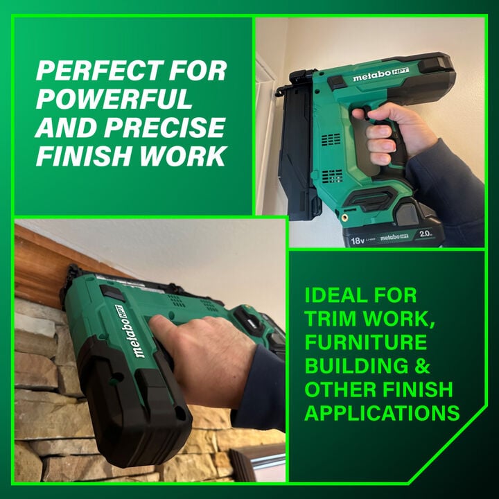 Metabo HPT 18V MultiVolt 18-Gauge Compact Brad Nailer (Bare Tool), large image number 3