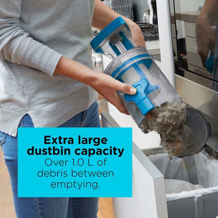 Black and Decker POWERSERIES Pro Cordless Vacuum, 2-In-1, Blue, large image number 9