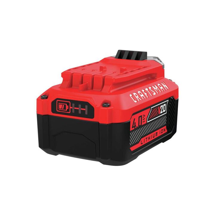 CRAFTSMAN V20 20V 4Ah Lithium Ion Power Tool Battery Pack with Fuel Indicator (2 Pack), large image number 9