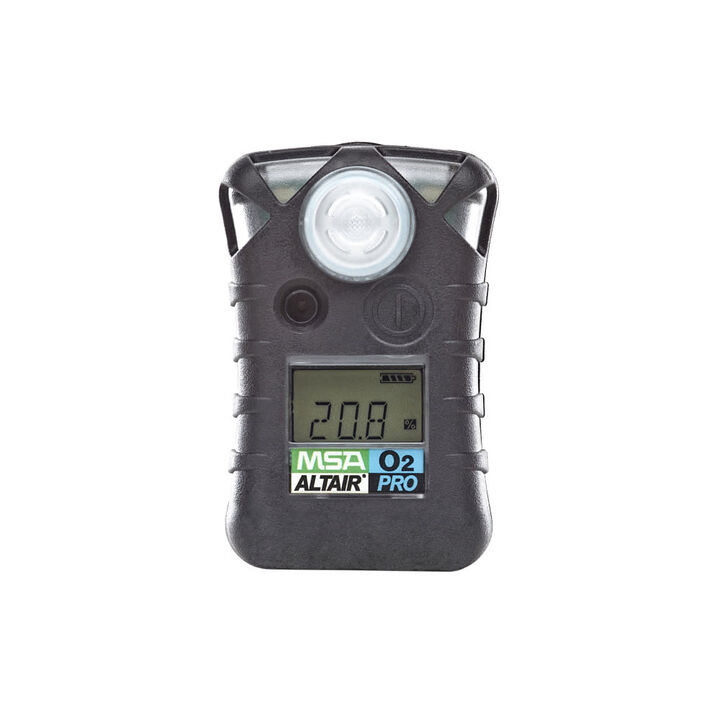 MSA Safety Works ALTAIR Pro: Oxygen O2 (Low: 19.5%, High: 23.0%), Black